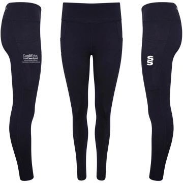 Cardiff Met Sport - Performance Full Length Leggings - Women's Fit