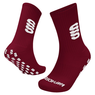 Cardiff Met Sport - Quarter Gripper Sock - Maroon