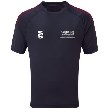 Cardiff Met Sport - Dual Games Shirt - Maroon Trim - Men's/Unisex Fit
