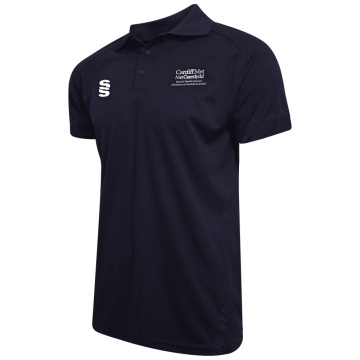 Cardiff Met Sport - Dual Solid Colour Polo - Women's Fit