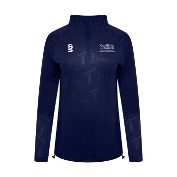 Cardiff Met Sport - Impact 1/4 Zip Performance Top - Women's Fit