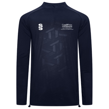 Cardiff Met Sport - Impact 1/4 Zip Performance Top - Men's/Unisex Fit